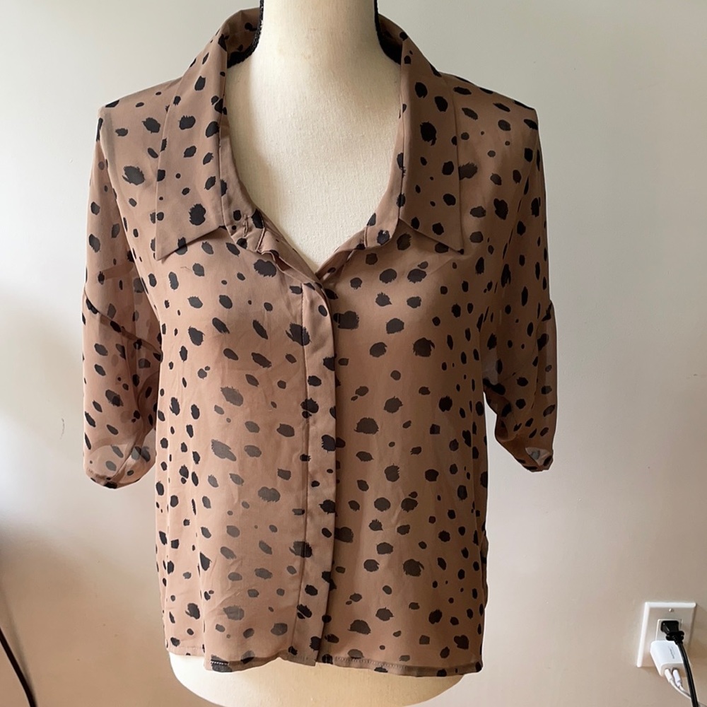 Forever 21 Animal Print Top